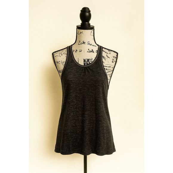 Mossimo Black Draped Open Back Tank Top Size S - Picture 1 of 4